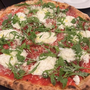 Pizzas Rojas - Speck e Stracciatella