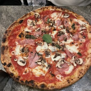 Pizzas Rojas - Cotto e Funghi