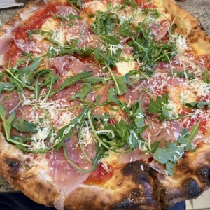 Pizzas Rojas - Prosciutto e Rucula