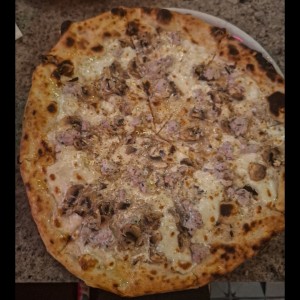 Pizzas Blancas - Salsiccia e Funghi