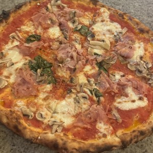Pizzas Rojas - Cotto e Funghi