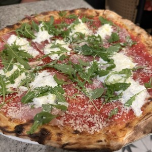 Pizzas Rojas - Prosciutto e Rucula