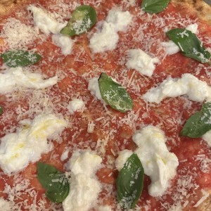 Pizzas Rojas - Margherita con Stracciatella
