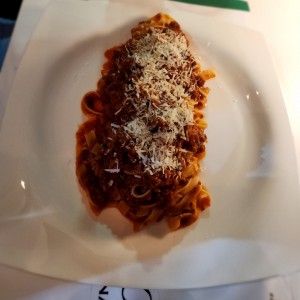 Primi Piatti - Fettuccini Bologna