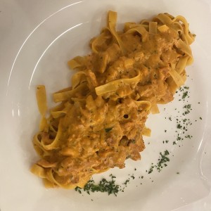 Fettuccine al Salmone Fumicato
