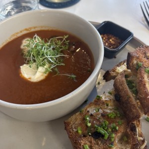 TOMATO SOUP & GRILLED CHEESE SANDWICH