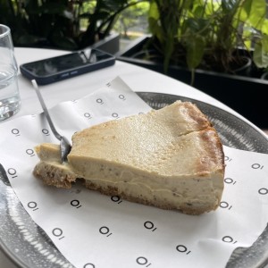Tarta vasca pistacho