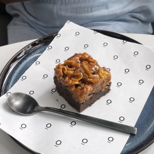 Brownie caramelo