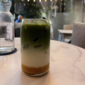 Mango Matcha Latte