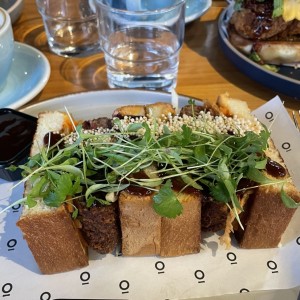 Brisket katsu sando