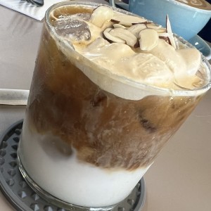 Coconut almond latte