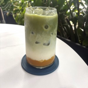 Mango Matcha Latte 