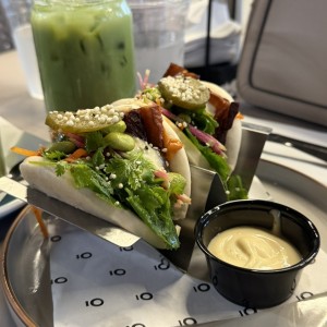 Pork belly baos