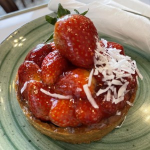 Tartaleta de fresas
