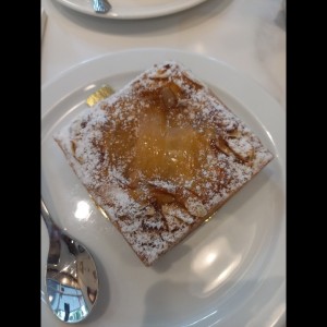 pastel de pera