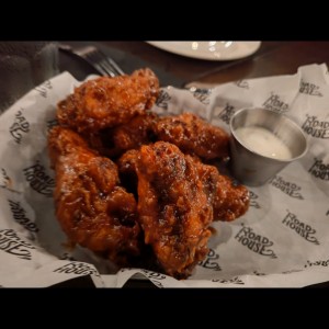 Alitas de Pollo Roadhouse,Con Salsa Spicy