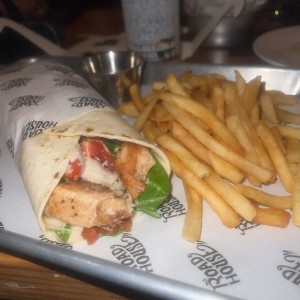 Wrap de polllo cesar