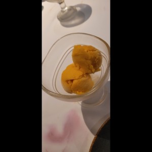 Sorbete mandarina 
