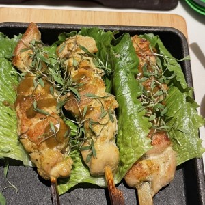 Pintxos de pollo