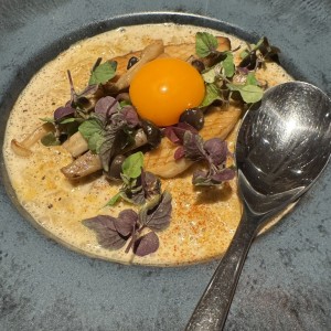 MELOSO DE ORZO CON HONGOS