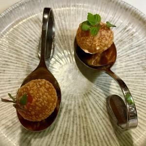 Bolitas de gazpacho