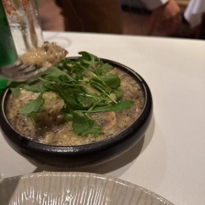 MELOSO DE ORZO TRUFADO
