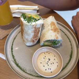 Wrap salmon