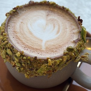 Capuccino de Pistacho