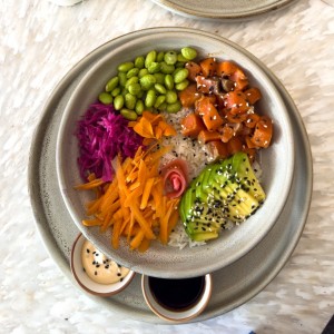 Bowl salmon