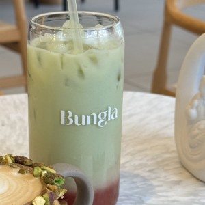 Strawberry matcha