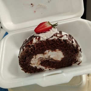 Brazo gitano de chocolate