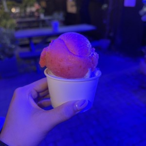 Fresa con coco pequeño 2 sabores 