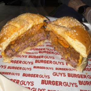 Doritos burger