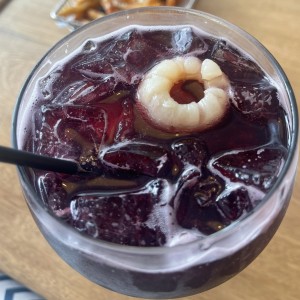 Soda de lychee