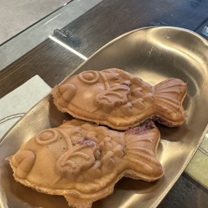 Pan relleno de frijol rojo dulce