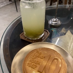Green Grapes hand made Soda