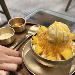 Bingsu de mango