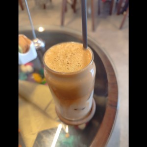 iced Seoul latte