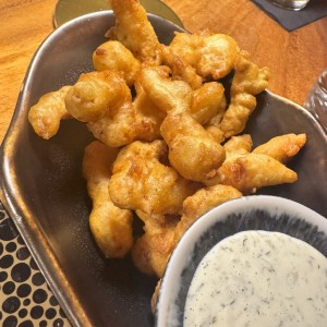 Small Plates - Seabass Tempura