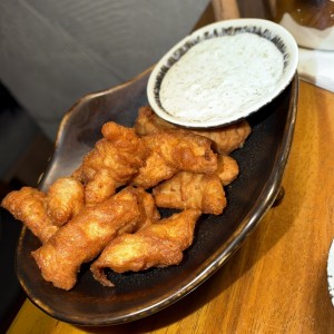 Small Plates - Seabass Tempura
