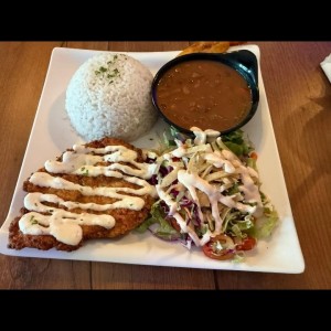 Milanesa de pollo