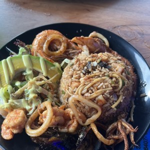 Arroz fruto del mar