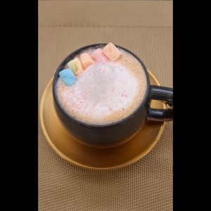 Capuchino de malva
