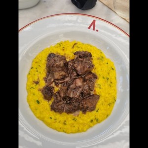 ossobuco en rissoto