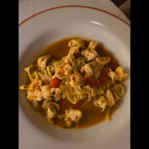 Fettuccini con Langostinos