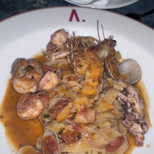 Pasta mariscos 