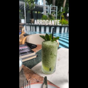 limonada con hierbabuena 