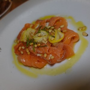 Carpaccio Salmon