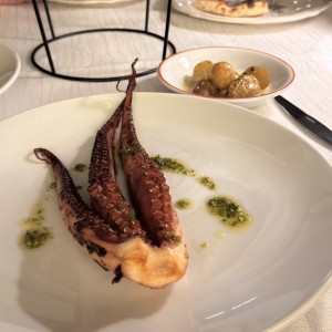 Pulpo a la parrilla
