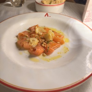 Carpaccio di salmone